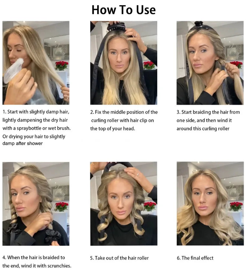 Heatless Curling Rod Set